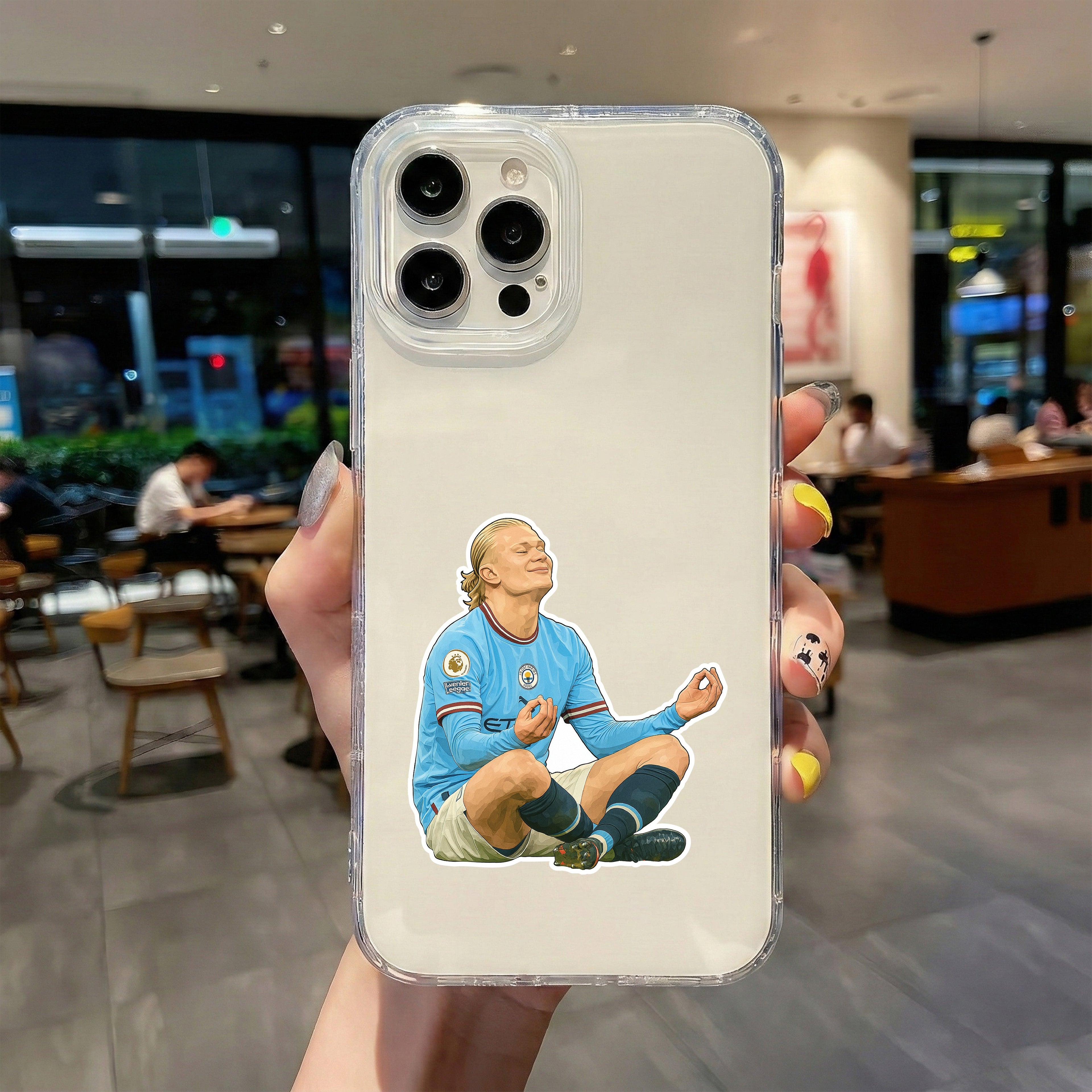 CHAMPIONS LEAGUE MENACE – ERLING HAALAND STICKER