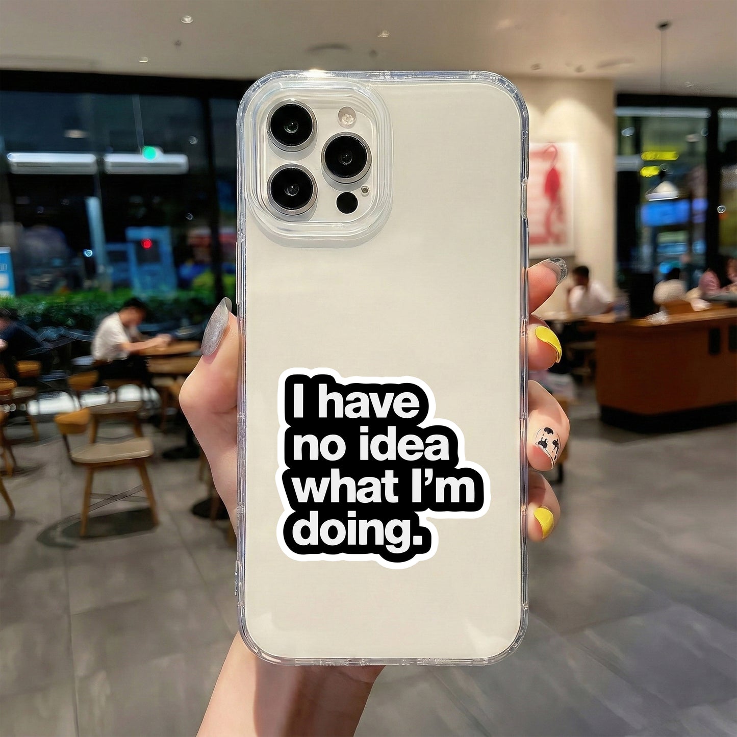 CLUELESS VIBES STICKER