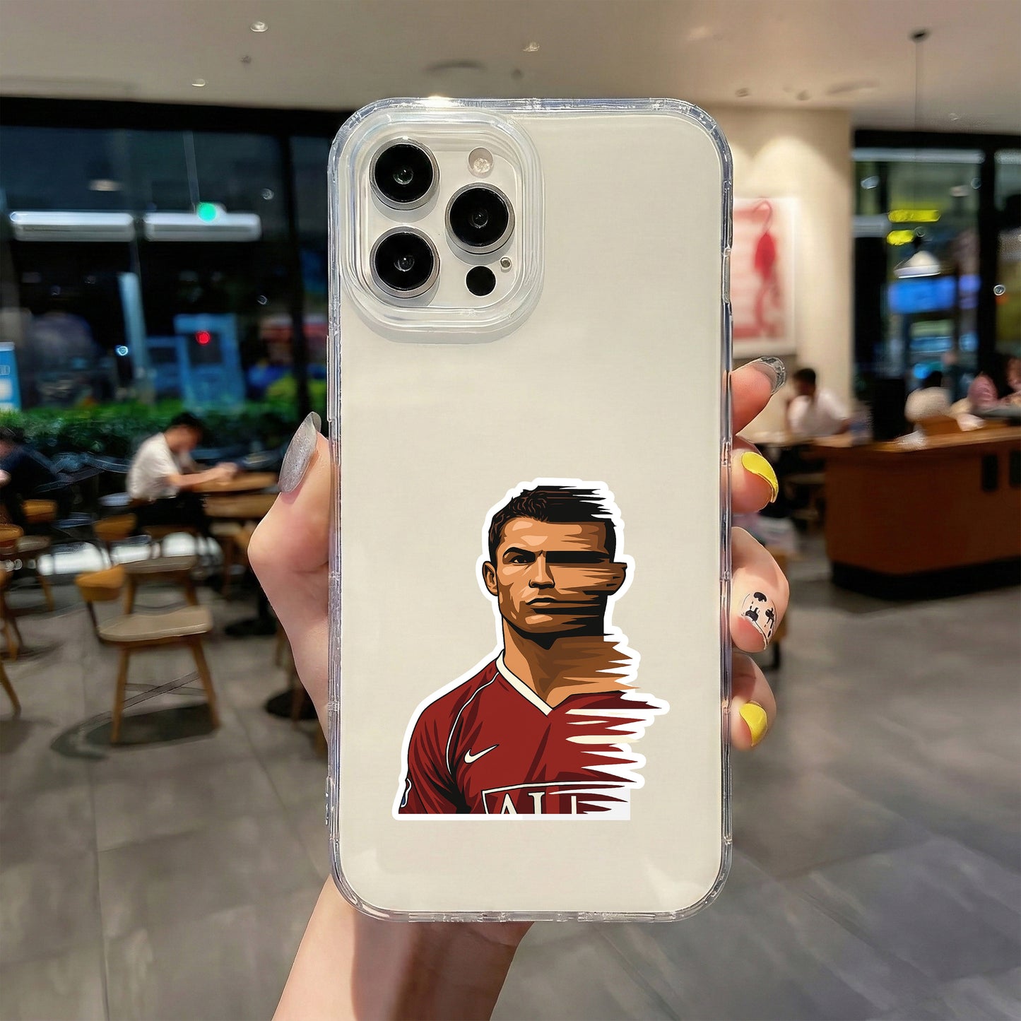 CRISTIANO RONALDO - RED DEVIL RELOADED STICKER