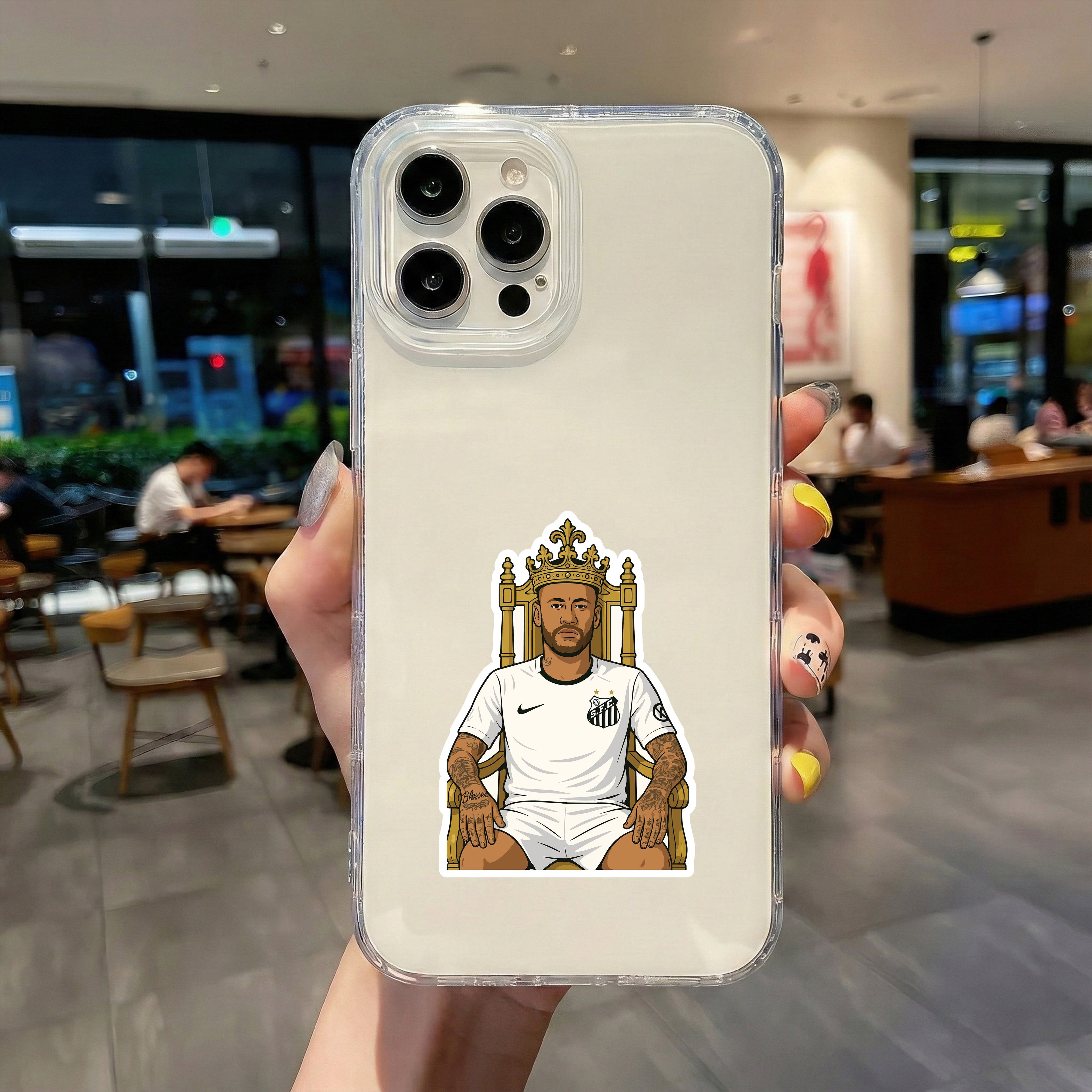 KING OF SANTOS – NEYMAR JR STICKER
