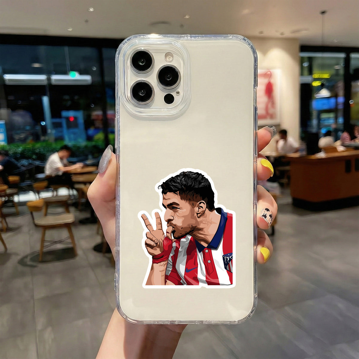LUIS SUAREZ - PISTOLERO OF ATLETI STICKER