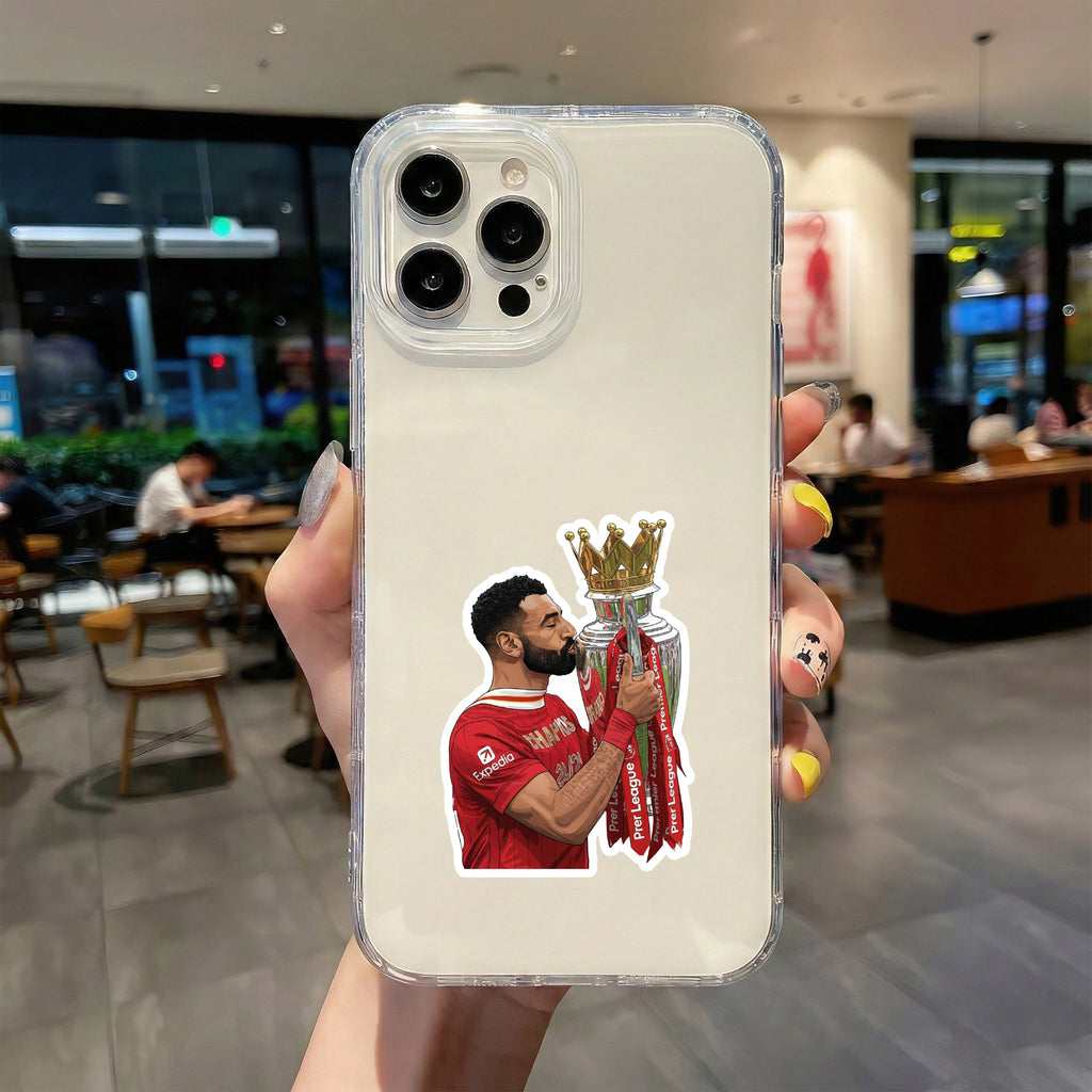 MOHAMED SALAH - KING OF ANFIELD'S CROWN STICKER