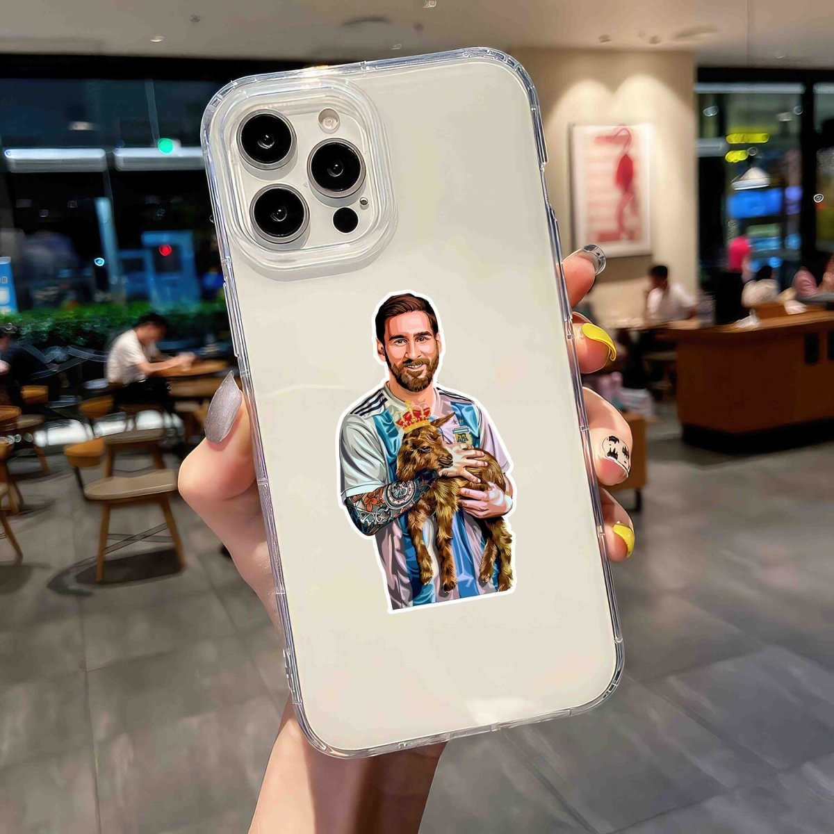 LIONEL MESSI 7 - stickyfunk premium stickers