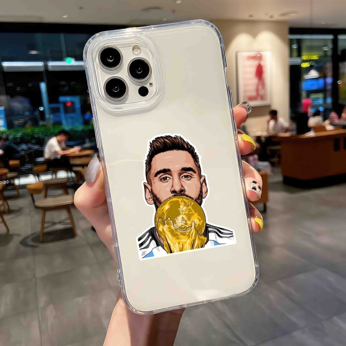 World Cup Embrace – Lionel Messi Sticker