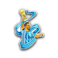 Sky Ribbon Champion – Lionel Messi Sticker