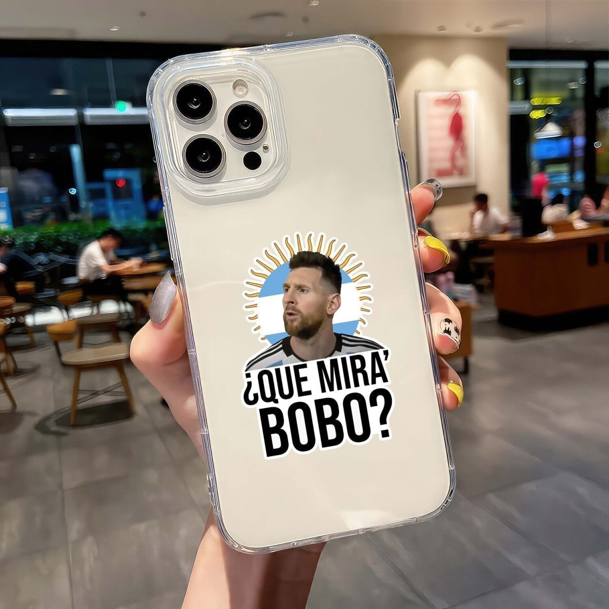 Que Mirás Bobo Moment – Lionel Messi Sticker