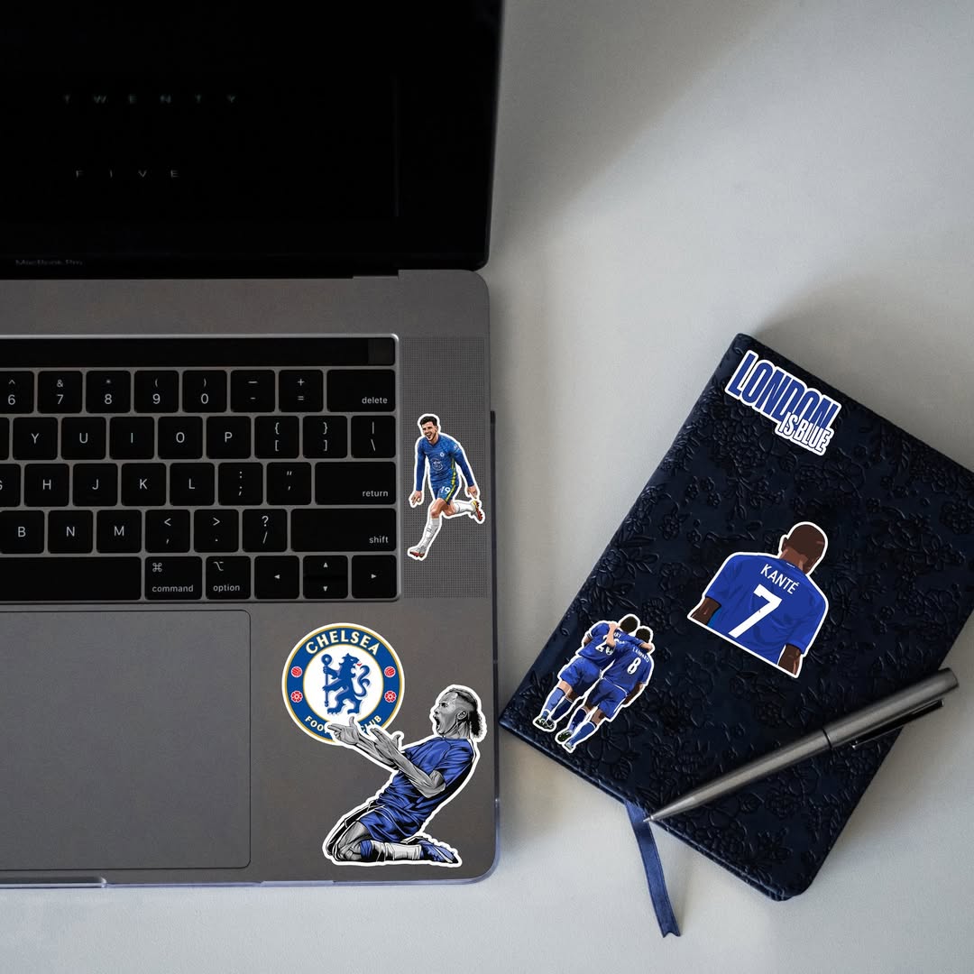 CHELSEA MINI STICKERS SHEET - stickyfunk premium stickers
