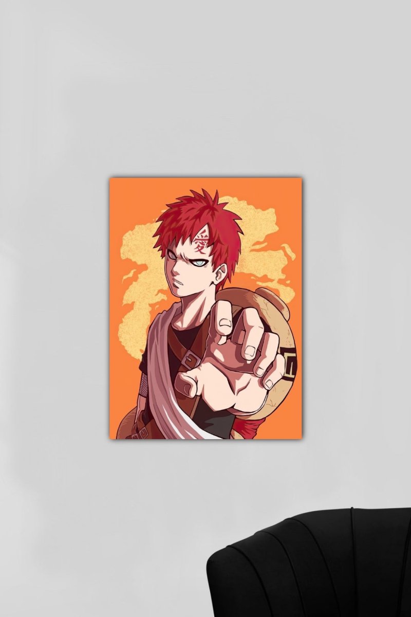 GAARA - ANIME POSTER - stickyfunk premium stickers