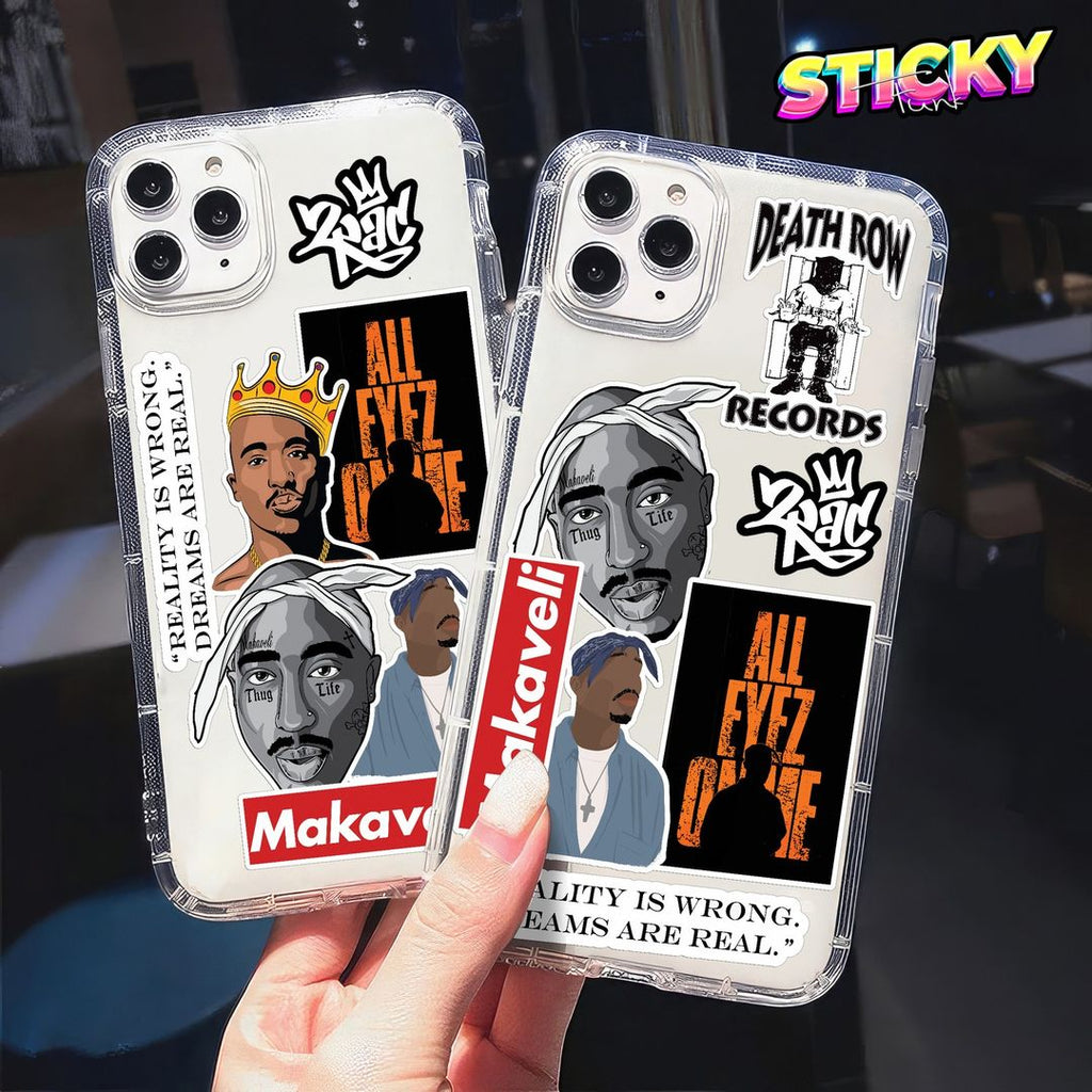 2PAC MINI STICKERS SHEET - stickyfunk premium stickers