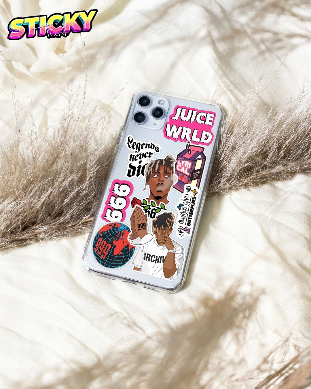 JUICE WRLD MINI STICKERS SHEET