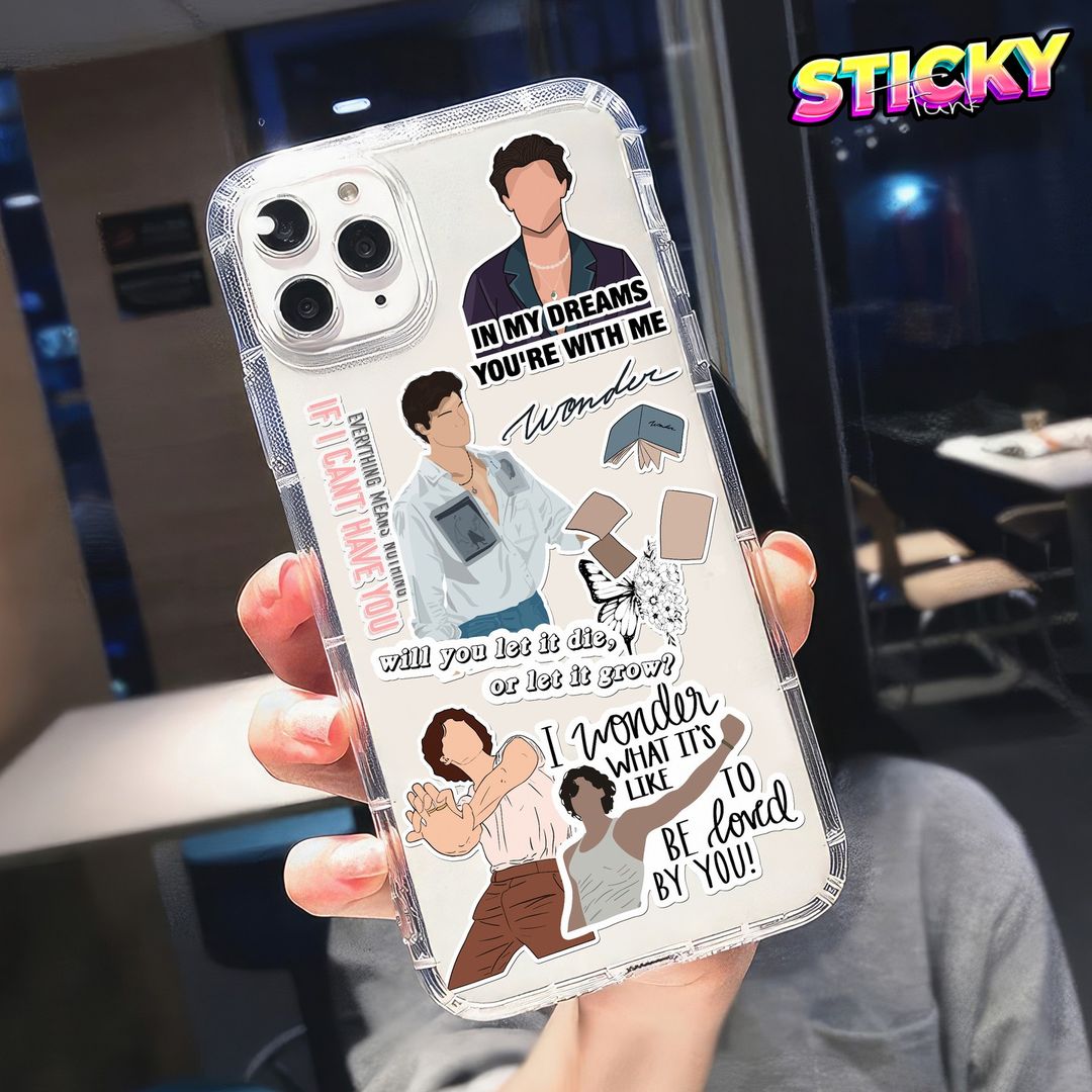 SHAWN MENDIS MINI STICKERS SHEET - stickyfunk premium stickers