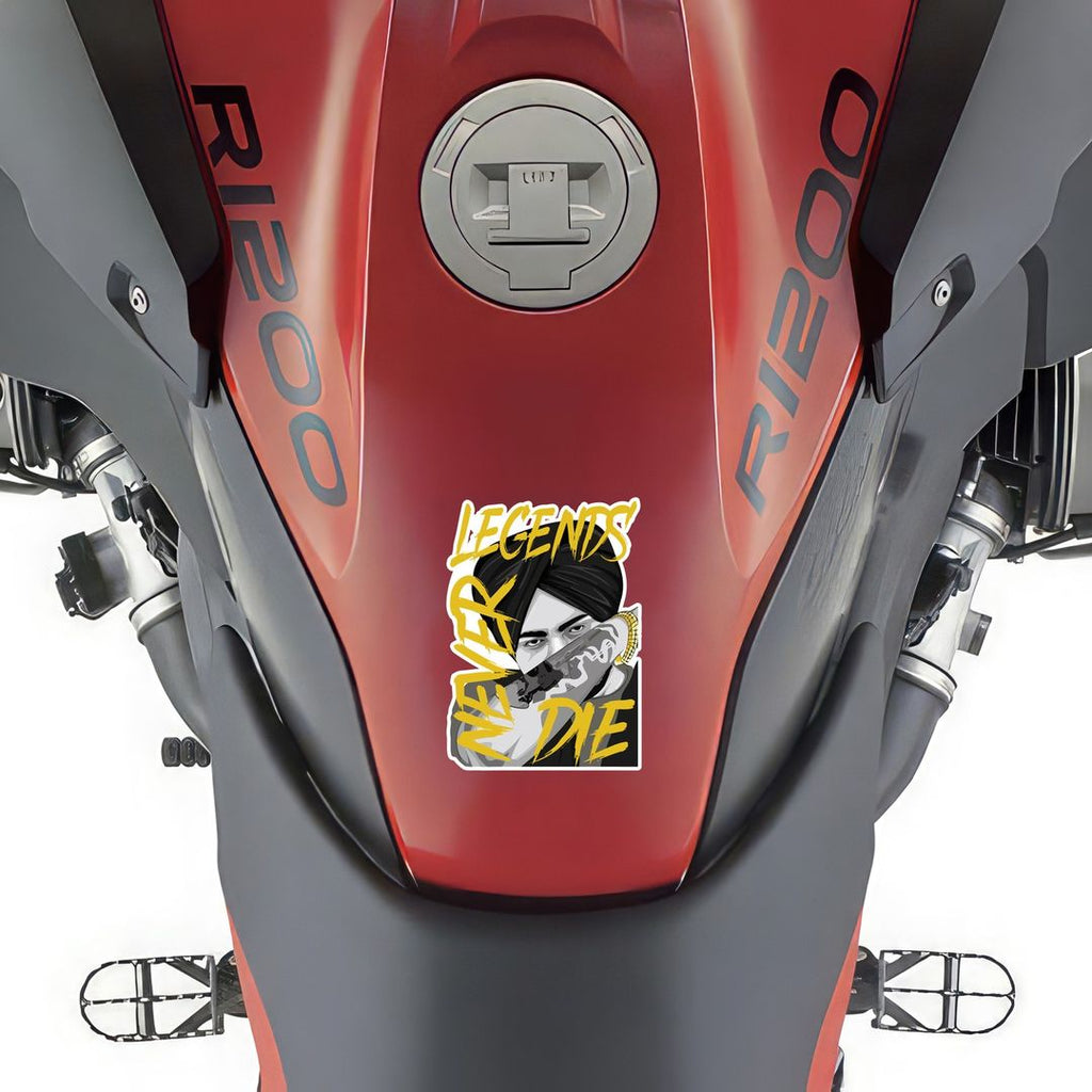 SIDDHU MOOSEWALA MINI STICKERS SHEET - stickyfunk premium stickers