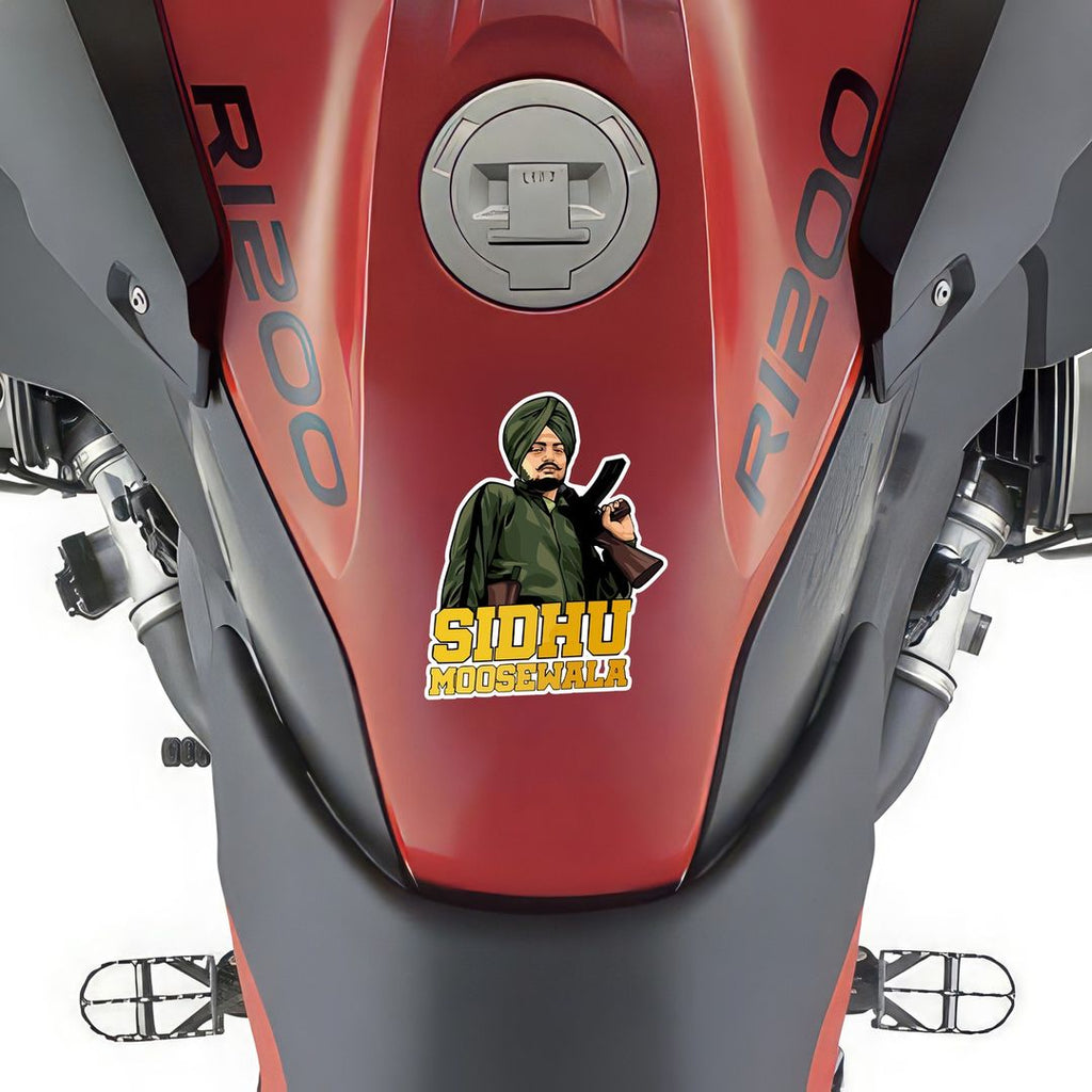 SIDDHU MOOSEWALA MINI STICKERS SHEET - stickyfunk premium stickers