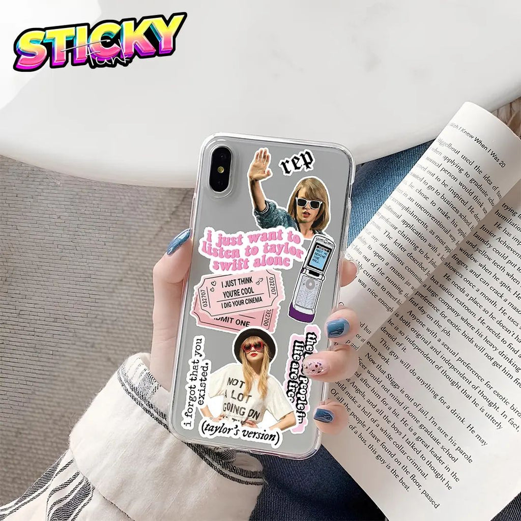 TAYLOR SWIFT MINI STICKERS SHEET 2 - stickyfunk premium stickers