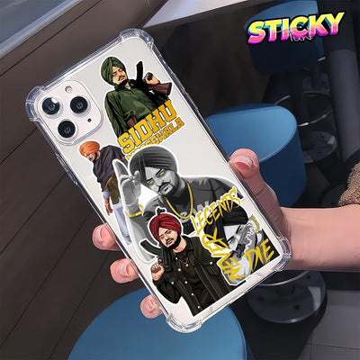 SIDDHU MOOSEWALA MINI STICKERS SHEET