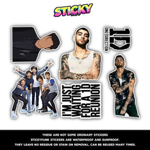 ONE DIRECTION MINI STICKERS SHEET