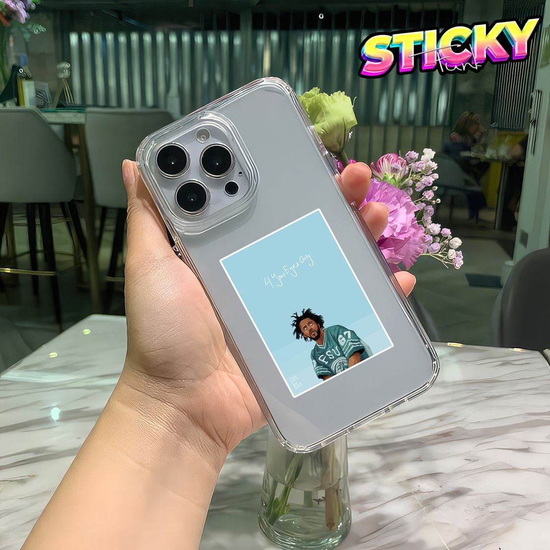 J COLE MINI STICKERS SHEET - stickyfunk premium stickers