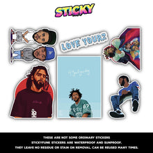 J COLE MINI STICKERS SHEET