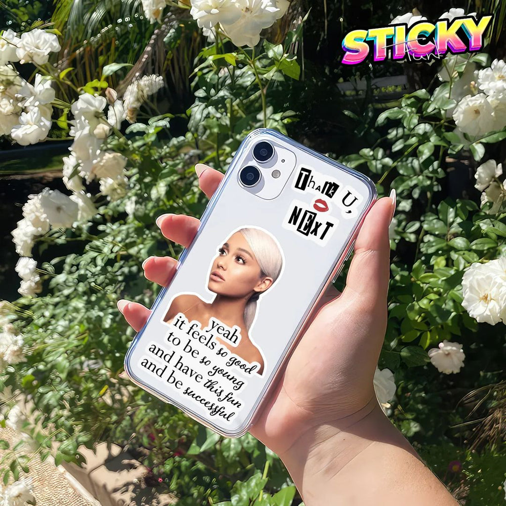 ARIANA GRANDE MINI STICKERS SHEET - stickyfunk premium stickers