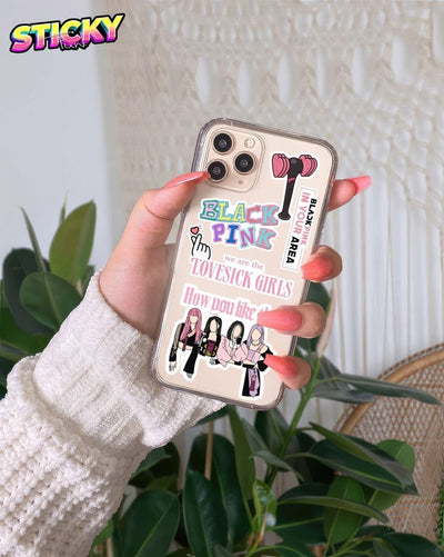 BLACK PINK MINI STICKERS SHEET