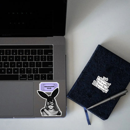 ARIANA GRANDE MINI STICKERS SHEET - stickyfunk premium stickers