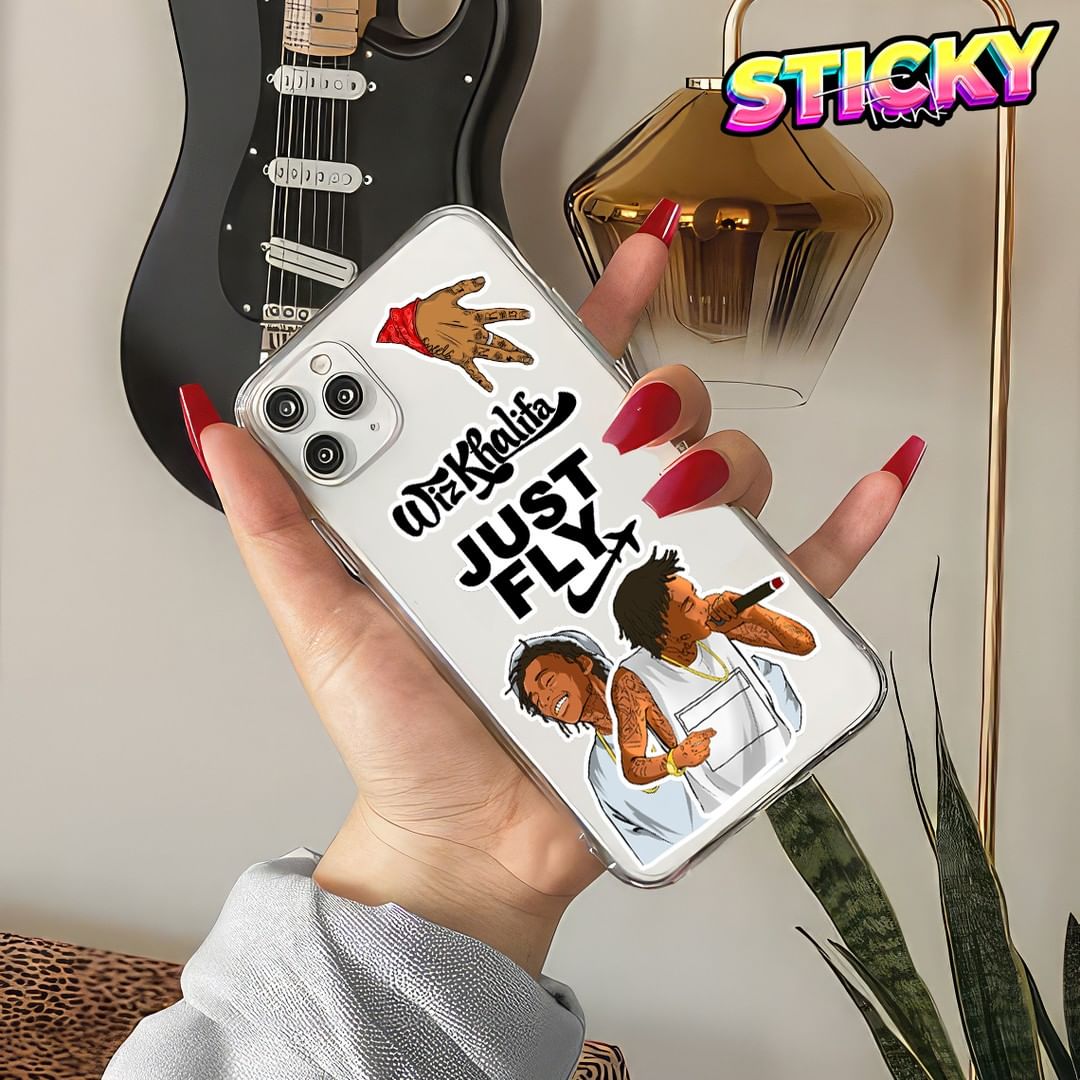 WIZ KHALIFA MINI STICKERS SHEET - stickyfunk premium stickers