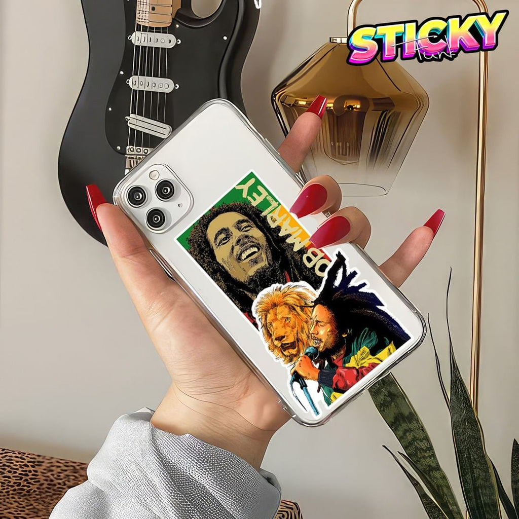 BOB MARLEY MINI STICKERS SHEET - stickyfunk premium stickers