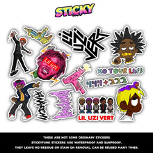 LIL UZI VERT MINI STICKERS SHEET