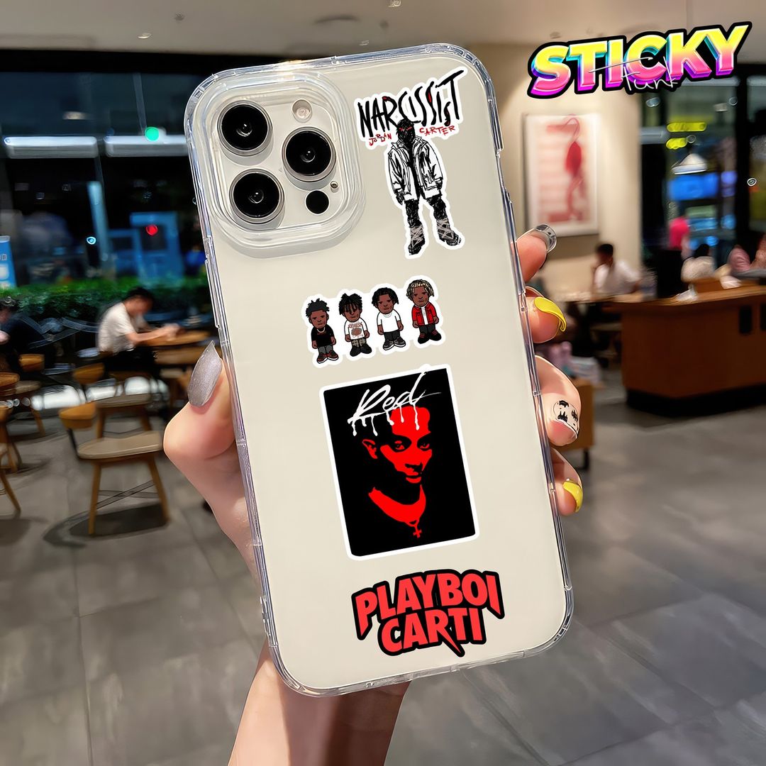 PLAYBOI CARTI MINI STICKERS SHEET - stickyfunk premium stickers