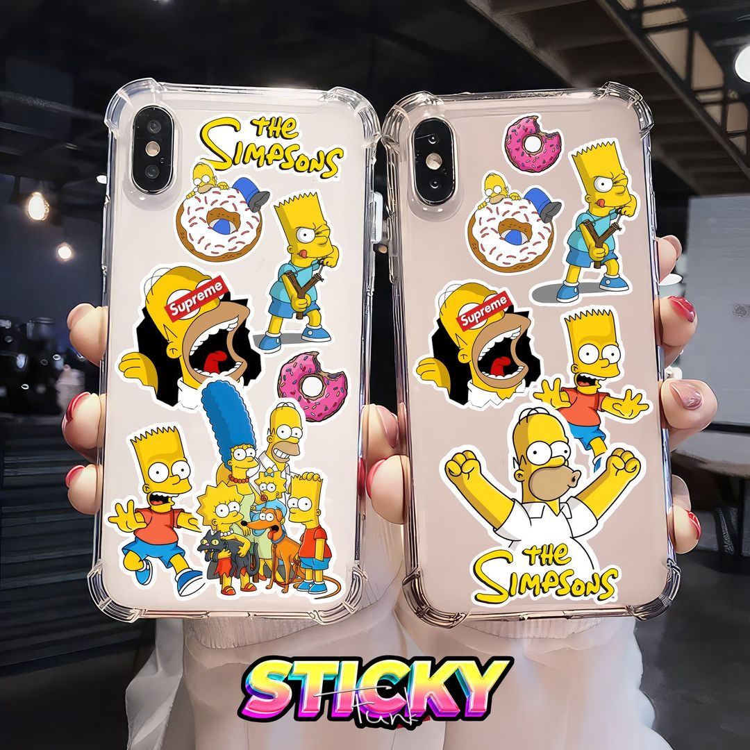 SIMPSONS MINI STICKERS SHEET - stickyfunk premium stickers