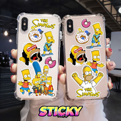SIMPSONS MINI STICKERS SHEET
