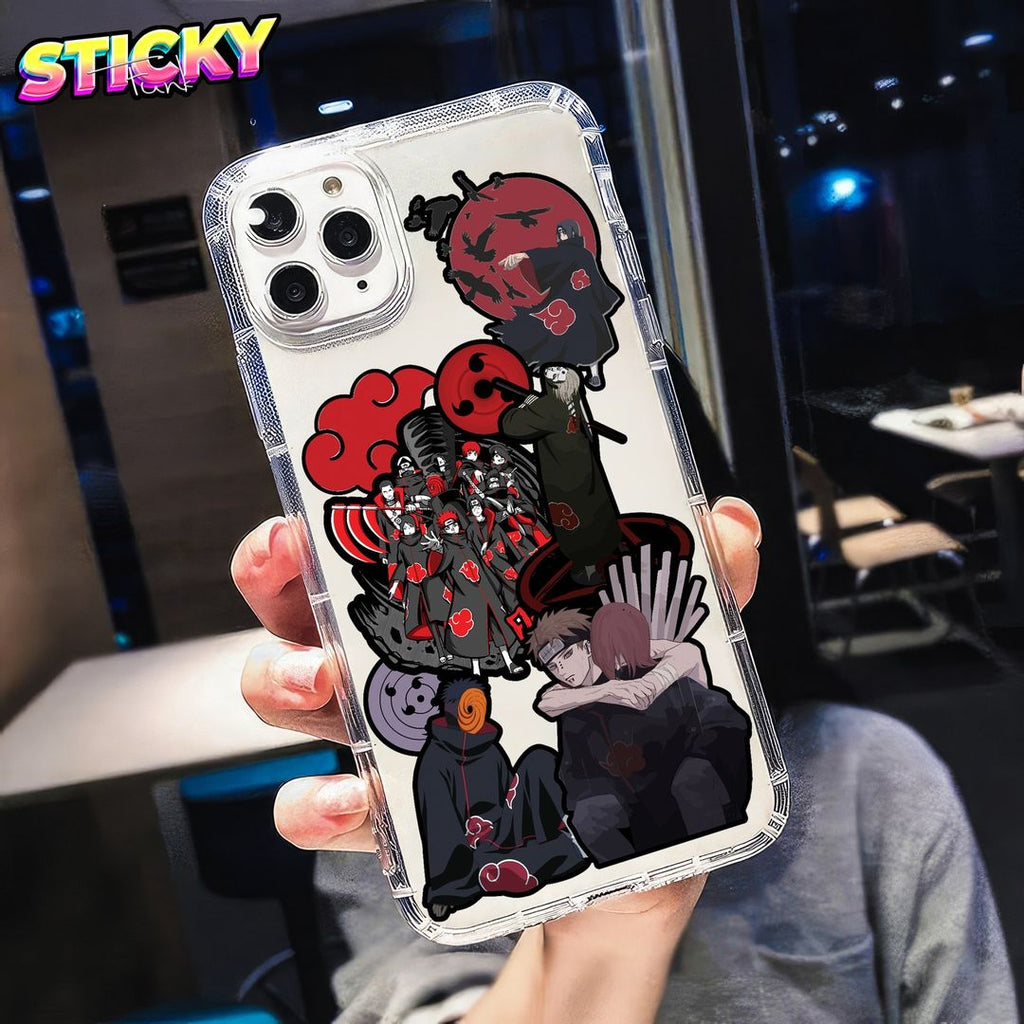 AKATSUKI MINI STICKERS SHEET - stickyfunk premium stickers