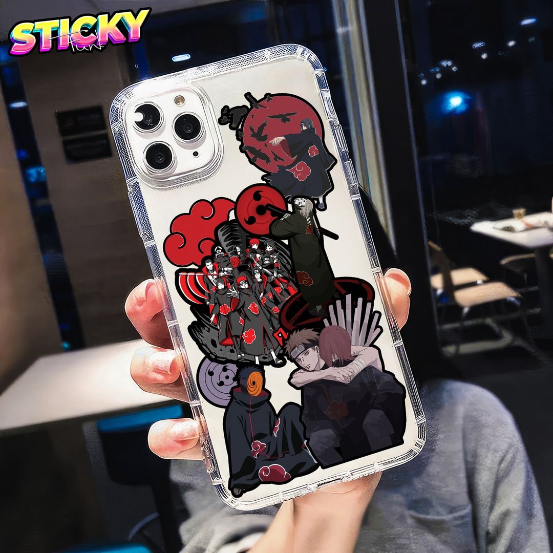 AKATSUKI MINI STICKERS SHEET - stickyfunk premium stickers