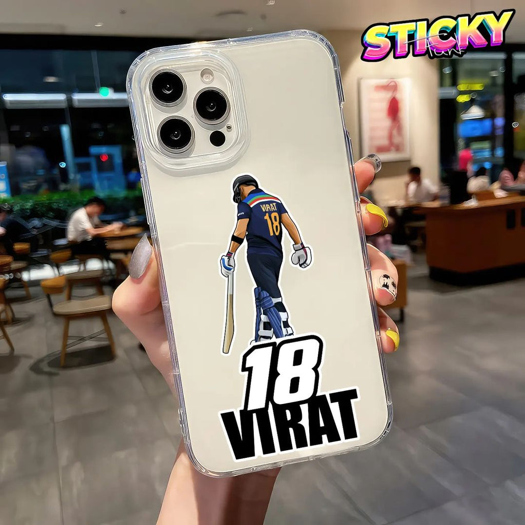 KING KOHLI MINI STICKERS SHEET - stickyfunk premium stickers