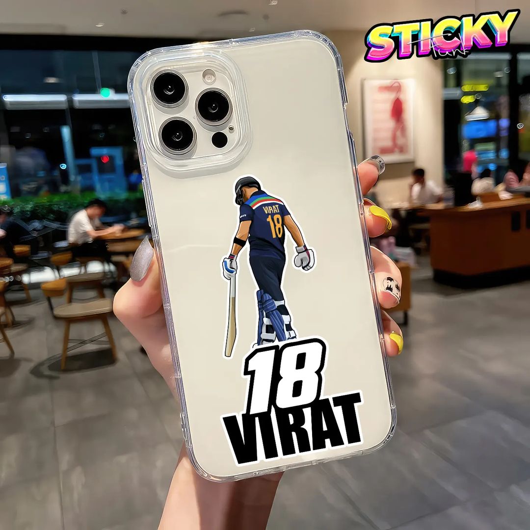 KING KOHLI MINI STICKERS SHEET - stickyfunk premium stickers