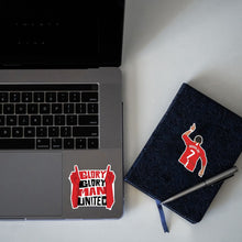MANCHESTER UNITED MINI STICKERS SHEET