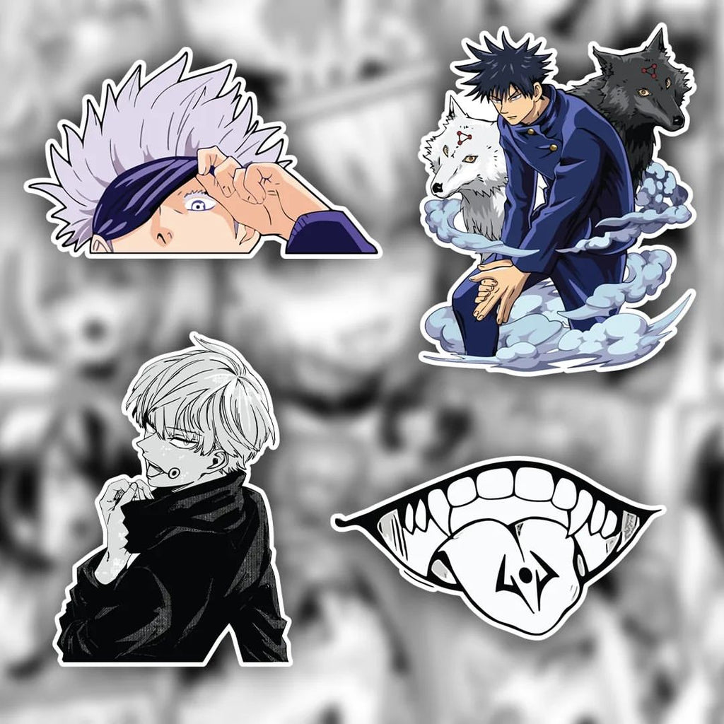JUJUTSU KAISEN - stickyfunk premium stickers