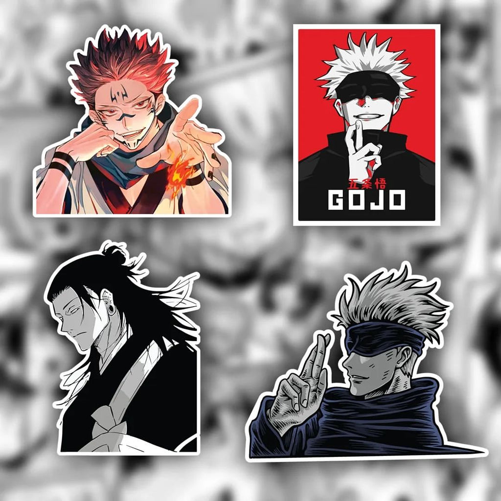 JUJUTSU KAISEN - stickyfunk premium stickers