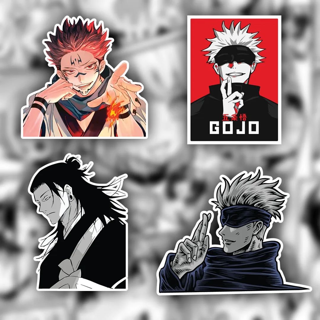 JUJUTSU KAISEN - stickyfunk premium stickers