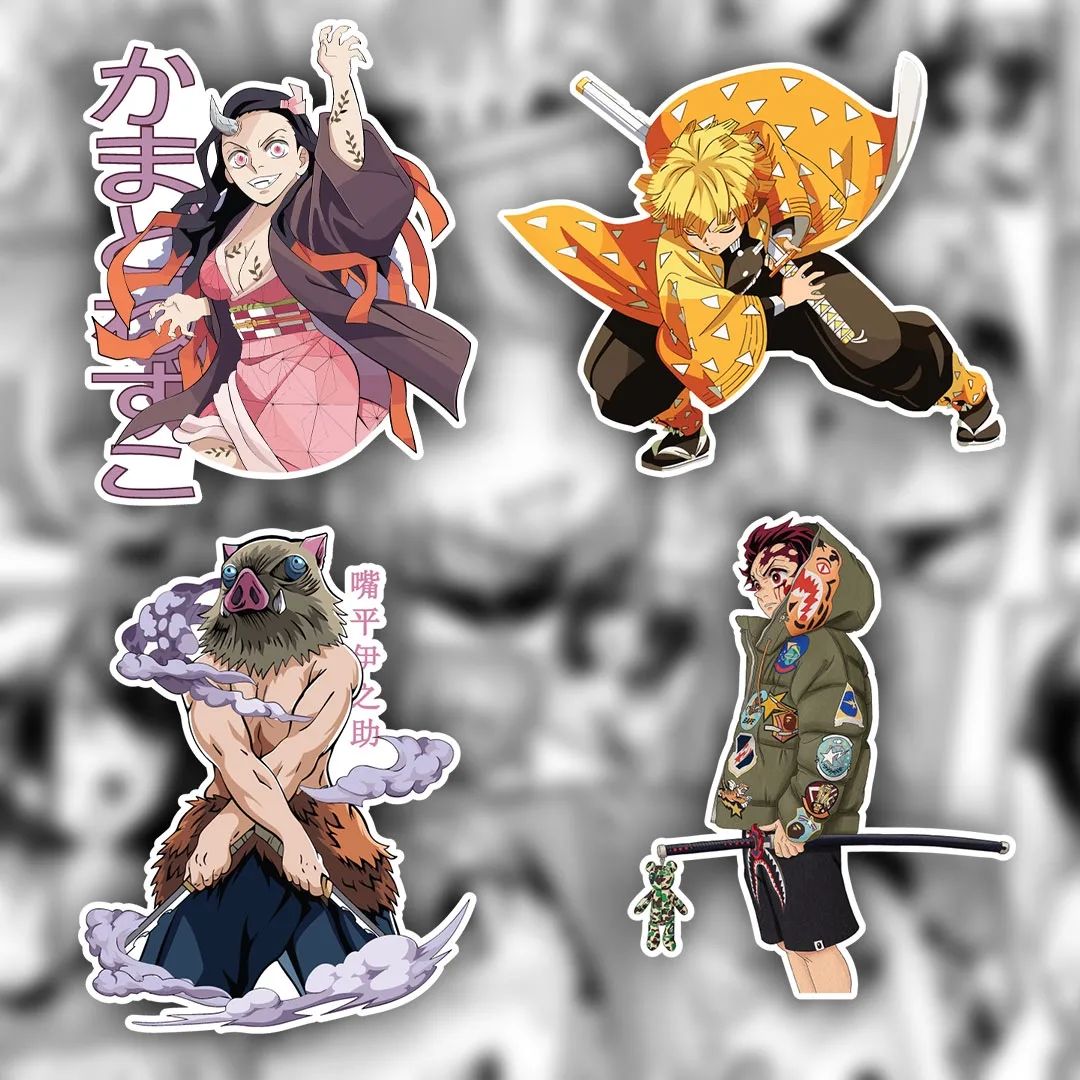 DEMON SLAYERS - stickyfunk premium stickers