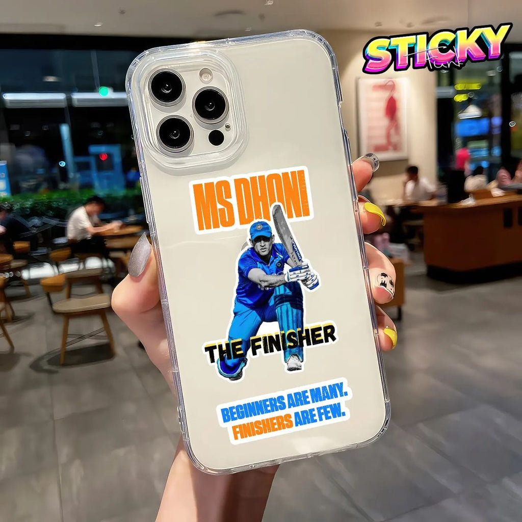 DHONI 07 MINI STICKERS SHEET - stickyfunk premium stickers