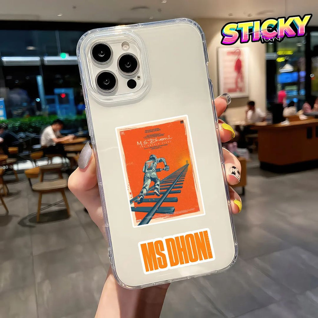 DHONI 07 MINI STICKERS SHEET - stickyfunk premium stickers