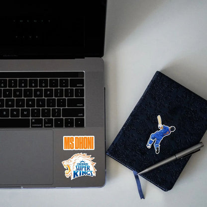 DHONI 07 MINI STICKERS SHEET - stickyfunk premium stickers