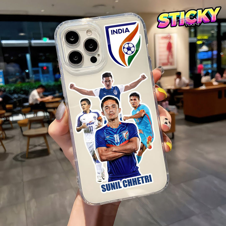 SUNIL CHHETRI MINI STICKERS SHEET