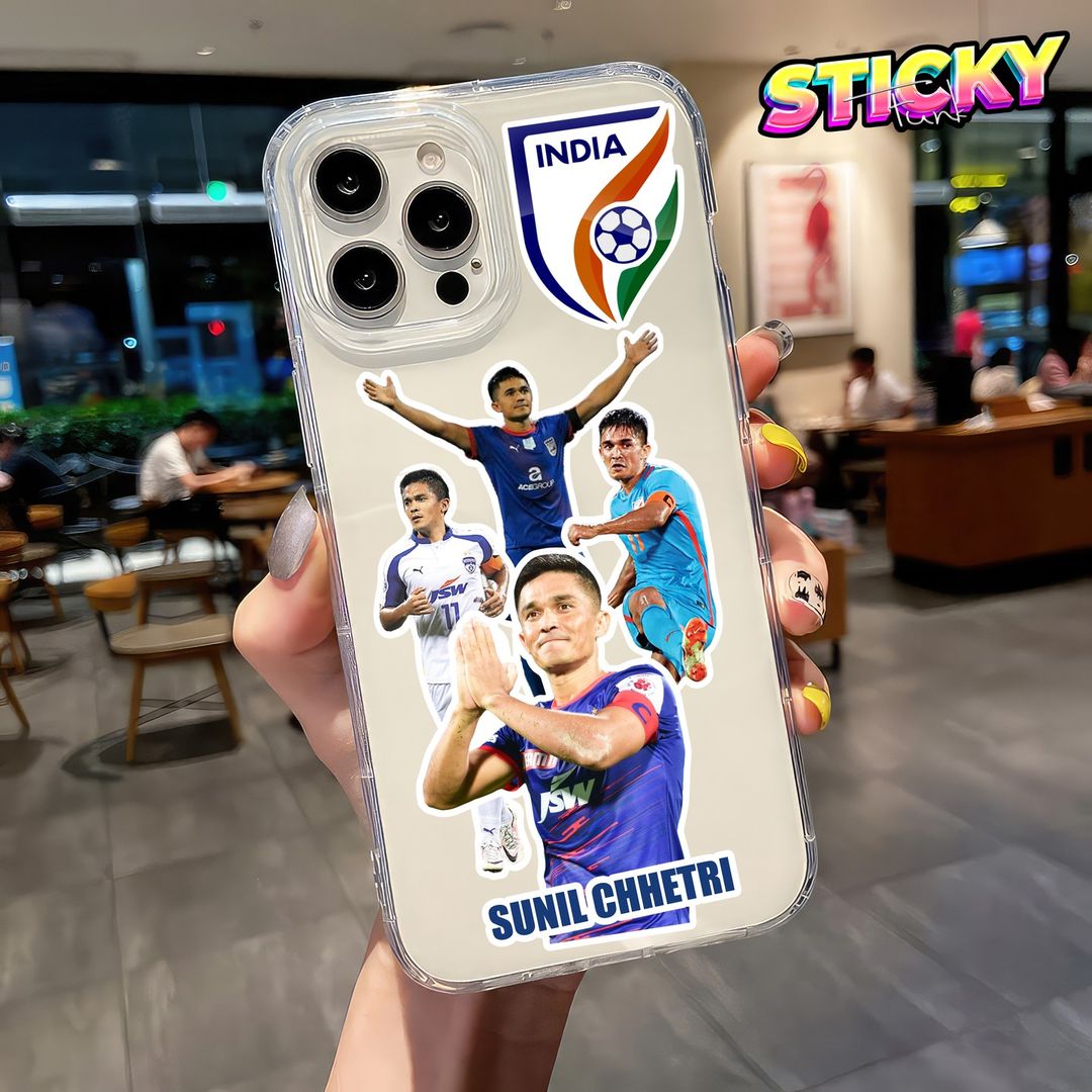 SUNIL CHHETRI MINI STICKERS SHEET - stickyfunk premium stickers