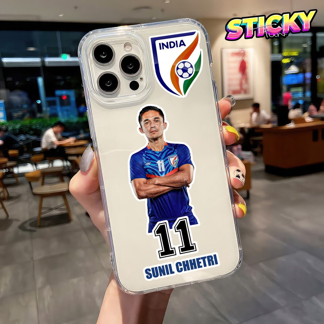 SUNIL CHHETRI MINI STICKERS SHEET - stickyfunk premium stickers