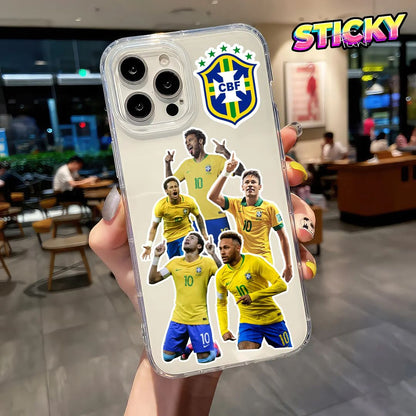 NEYMAR - BRAZIL MINI STICKERS SHEET - stickyfunk premium stickers