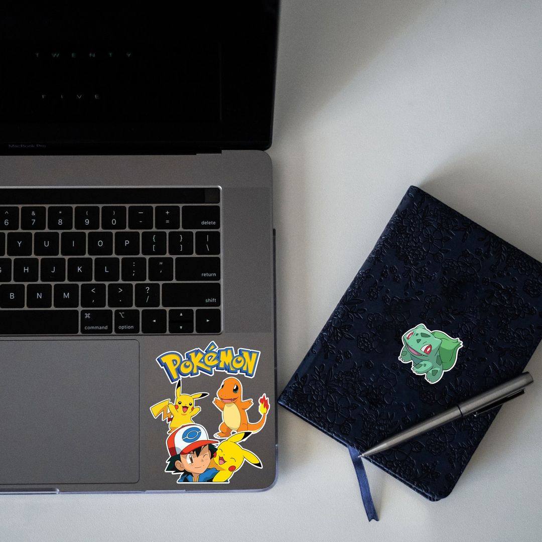 POKEMON MINI STICKERS SHEET - stickyfunk premium stickers