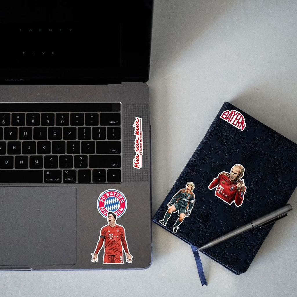 BAYERN MUNICH MINI STICKERS SHEET - stickyfunk premium stickers