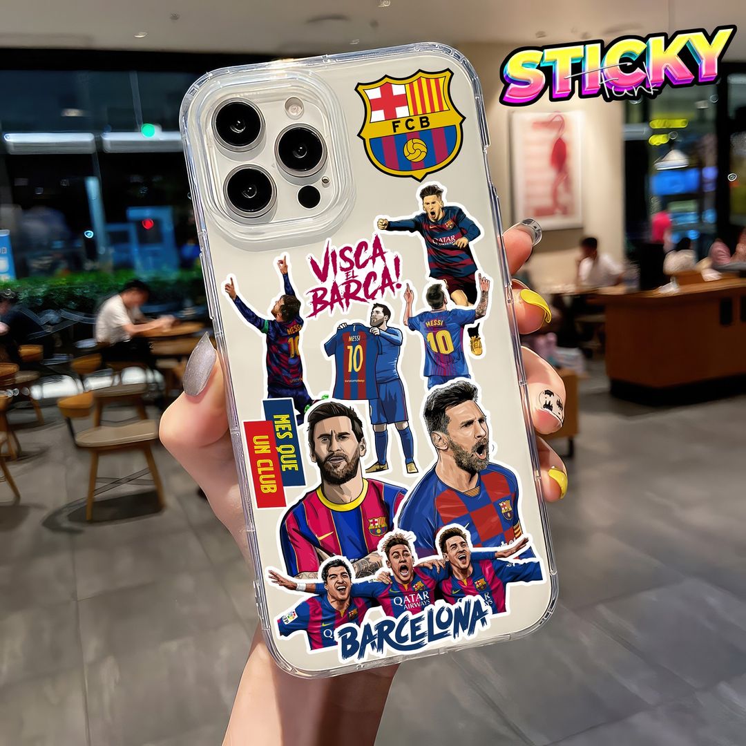 MESSI - BARCELONA MINI STICKERS SHEET - stickyfunk premium stickers